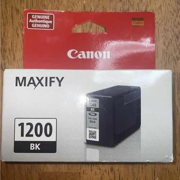 Canon PGI-1200 Black Ink Tank - Picture 1 of 4
